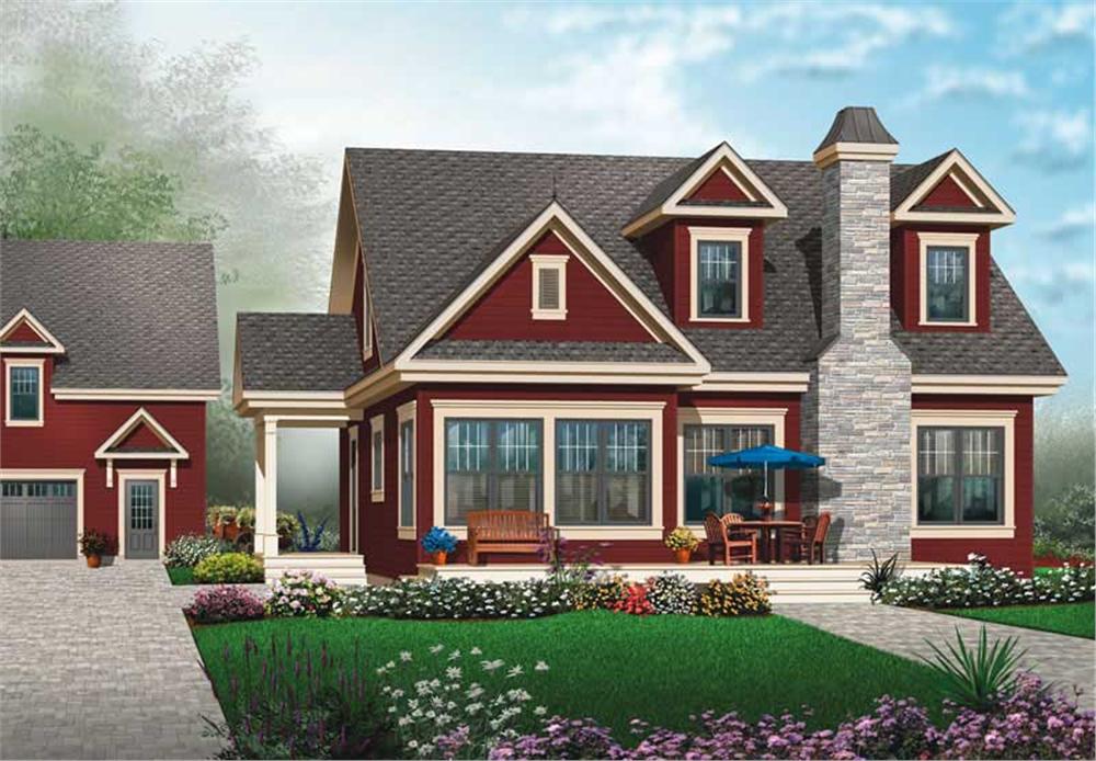 Main image for house plan # 20011