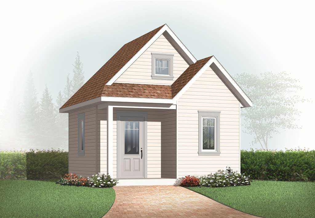 Specialty House Plan - 0 Bedrms, 0 Baths - 352 Sq Ft 