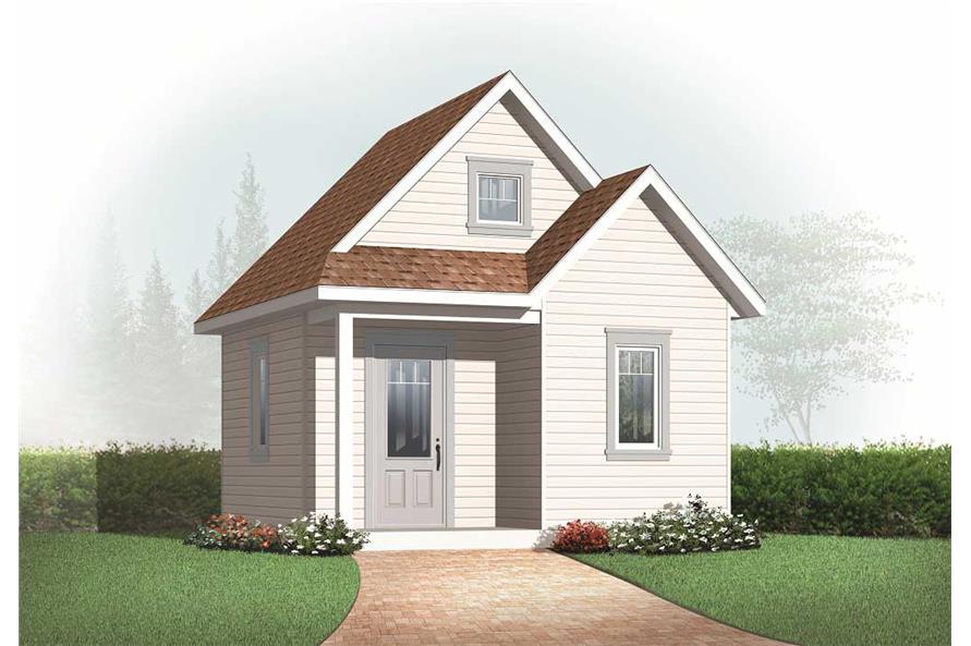 Specialty House Plan - 0 Bedrms, 0 Baths - 352 Sq Ft ...