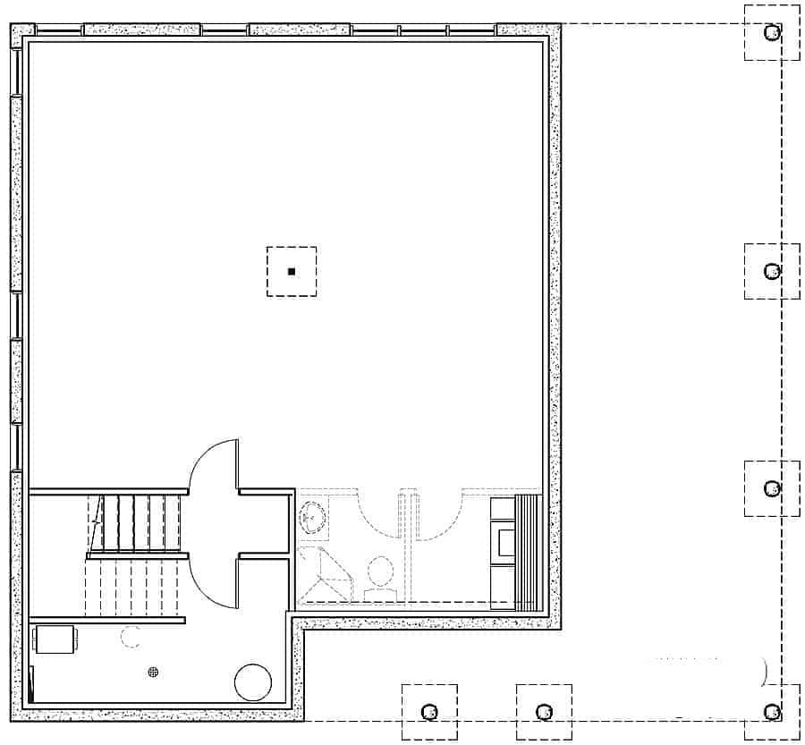 Basement of Country Plan #126-1126