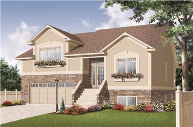 Split Level House Plans Designs The Plan Collection