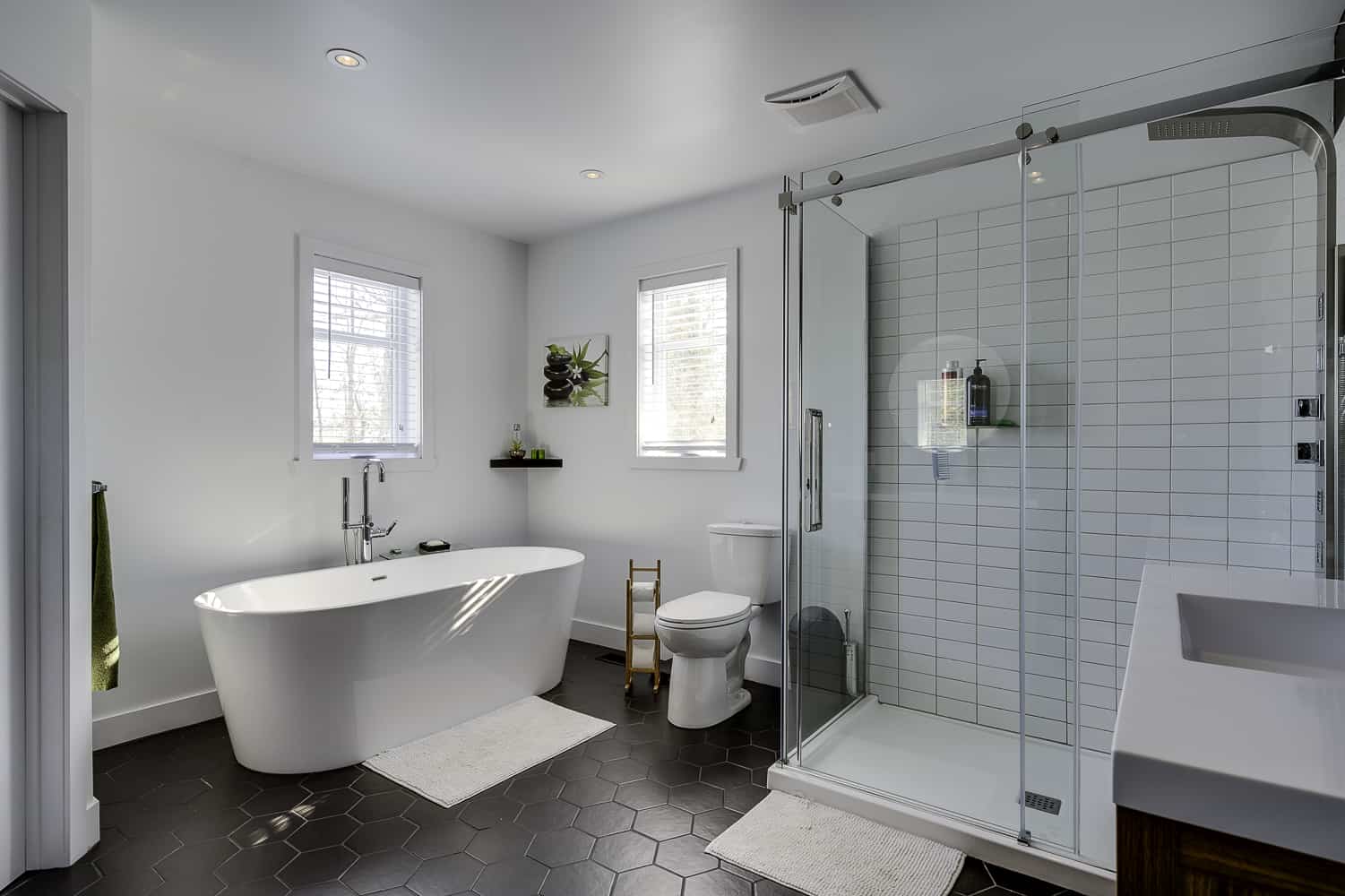 Master Bathroom: Shower of this 3-Bedroom,1662 Sq Ft Plan -126-1172