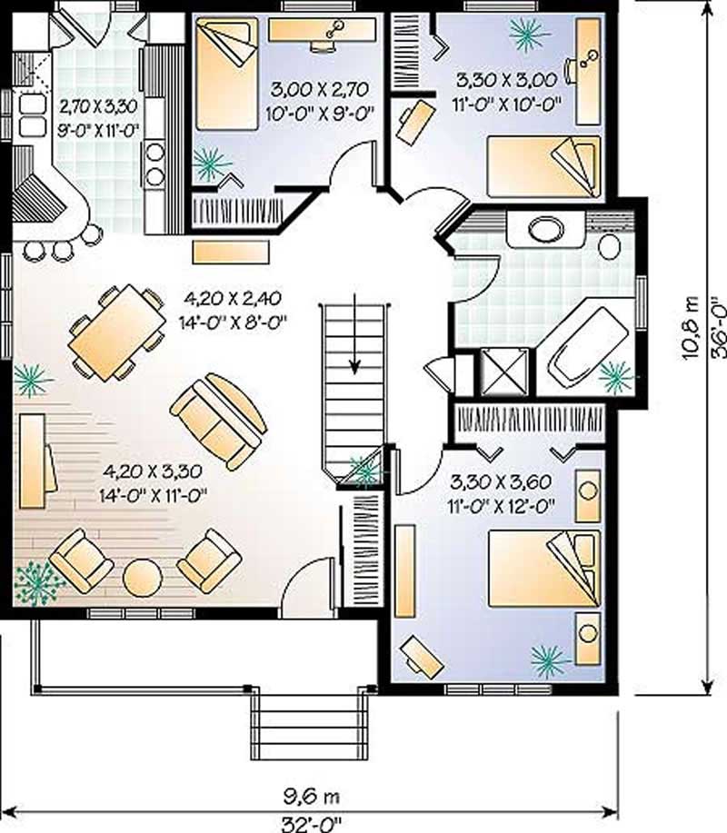  Small  Traditional Bungalow Country House  Plans  Home  