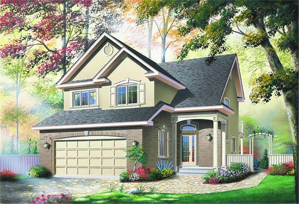 Main image for house plan # 4108