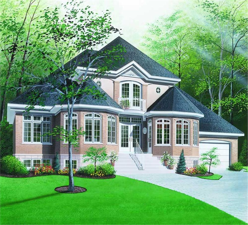 Main image for house plan # 4162