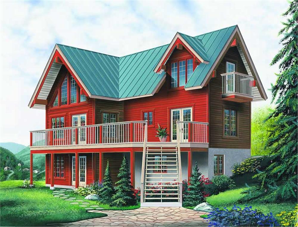 Main image for house plan # 4093