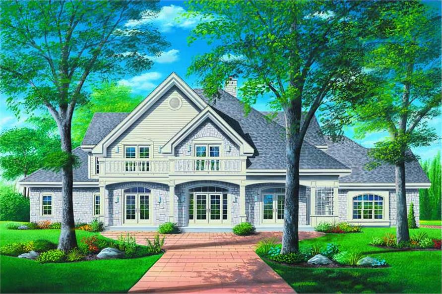 Main image for house plan # 4189