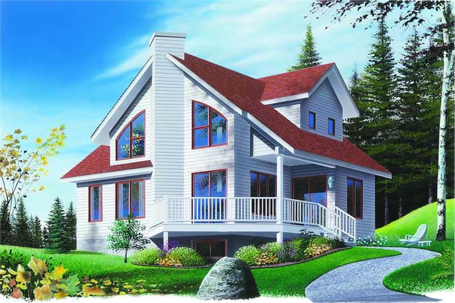 Main image for house plan # 4123