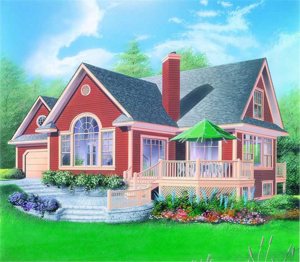 Main image for house plan # 3541