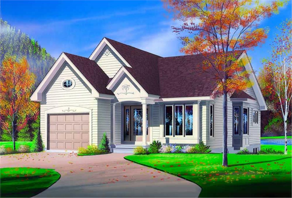 Main image for house plan # 4132