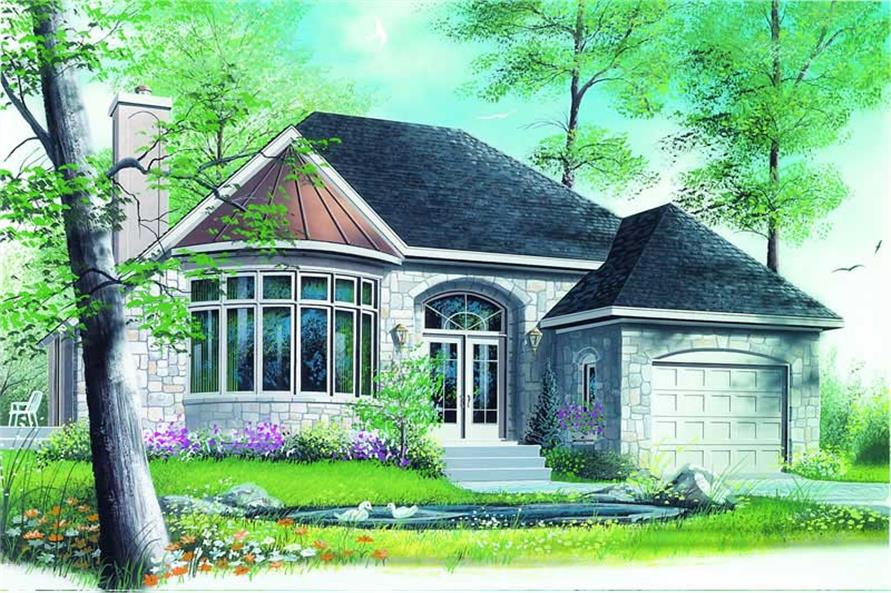 Main image for house plan # 4110