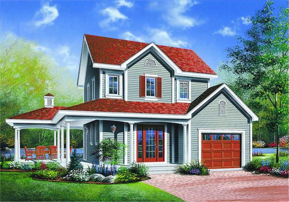 Main image for house plan # 4144