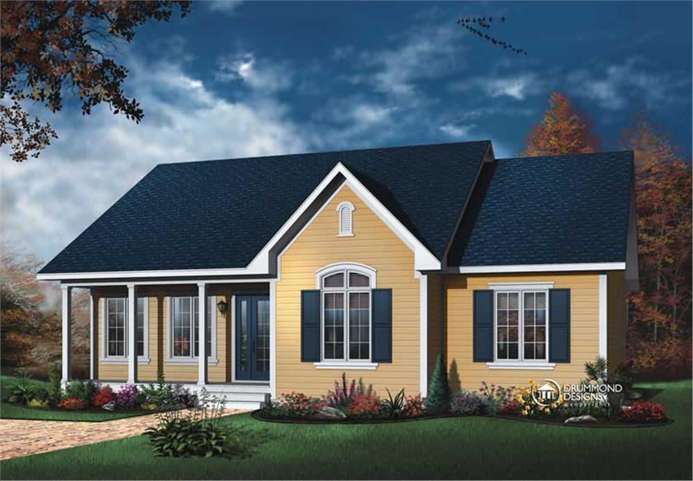 Main image for house plan # 8174