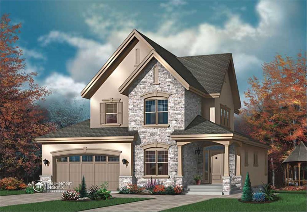 Main image for house plan # 8178