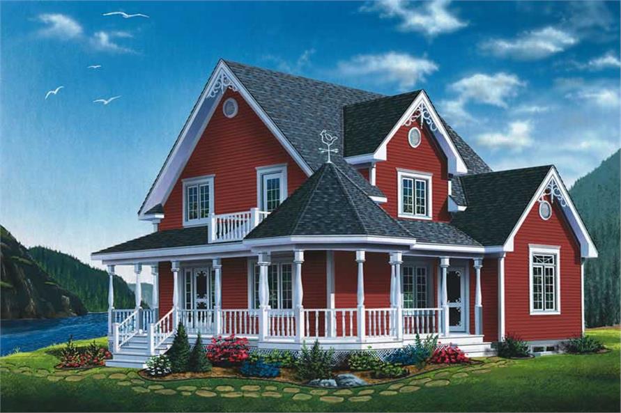 Farmhouse House Plans, The Country Farmhouse