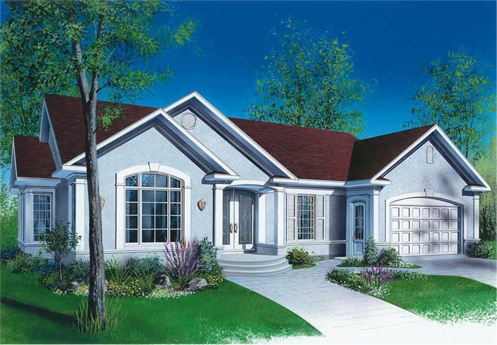 Main image for house plan # 12385