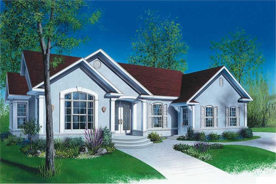 Main image for house plan # 12386