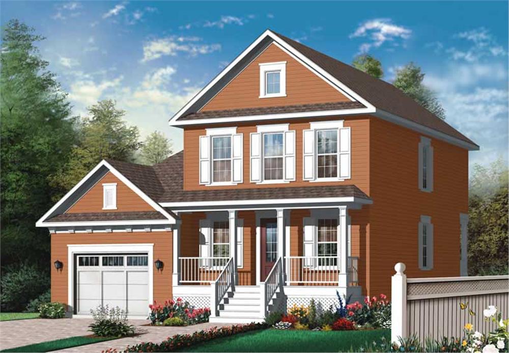Main image for house plan # 20018