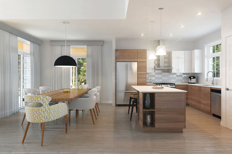 Kitchen of this 3-Bedroom, 1944 Sq Ft Plan - 126-1838