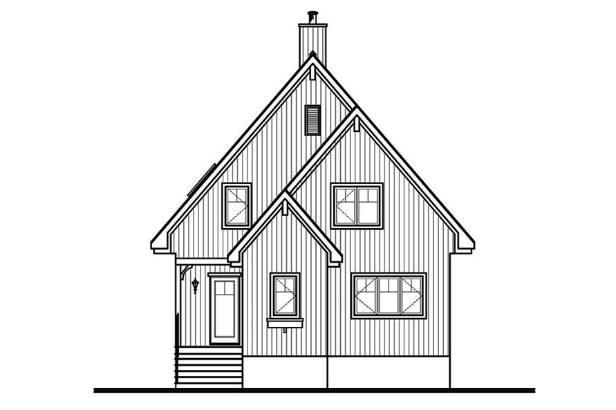 Vacation Home Floor Plan  3 Bedrm 1301 Sq  Ft  Plan  126 1890