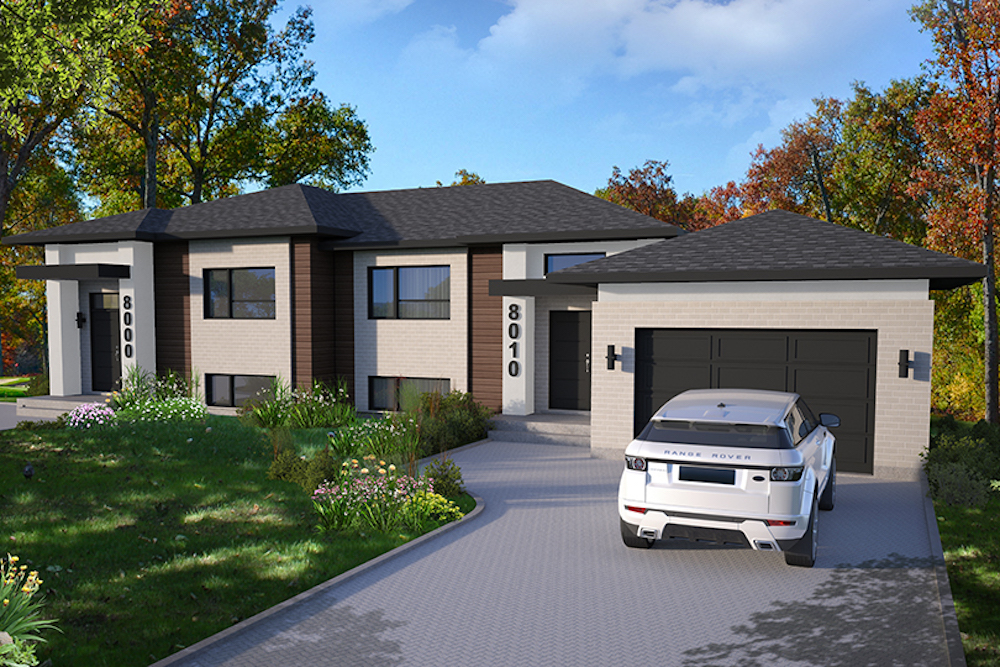 Front View of this 3-Bedroom, 3568 Sq Ft Plan - 126-1918