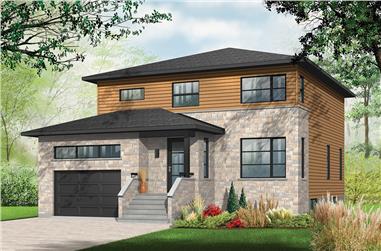 4-Bedroom, 2135 Sq Ft Contemporary Home - #126-1955 - Main Exterior