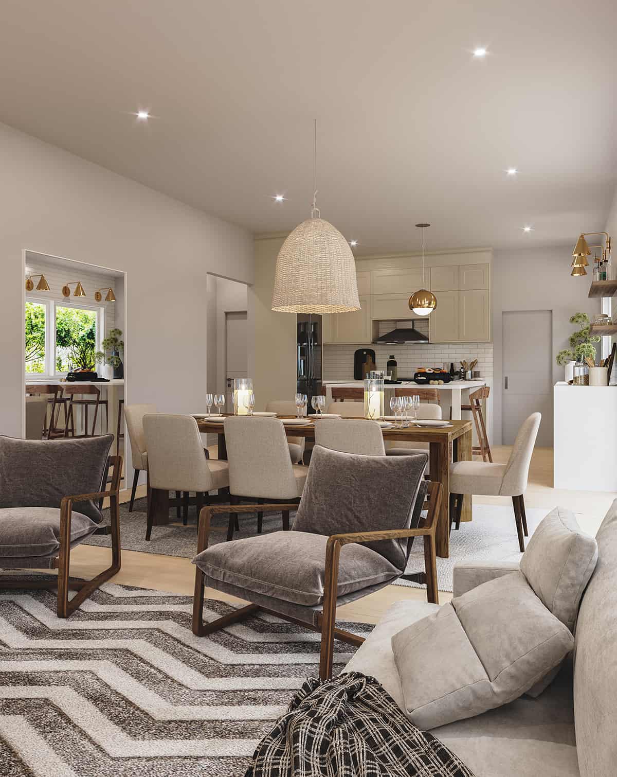 Dining Room of this 3-Bedroom,1678 Sq Ft Plan -126-1981