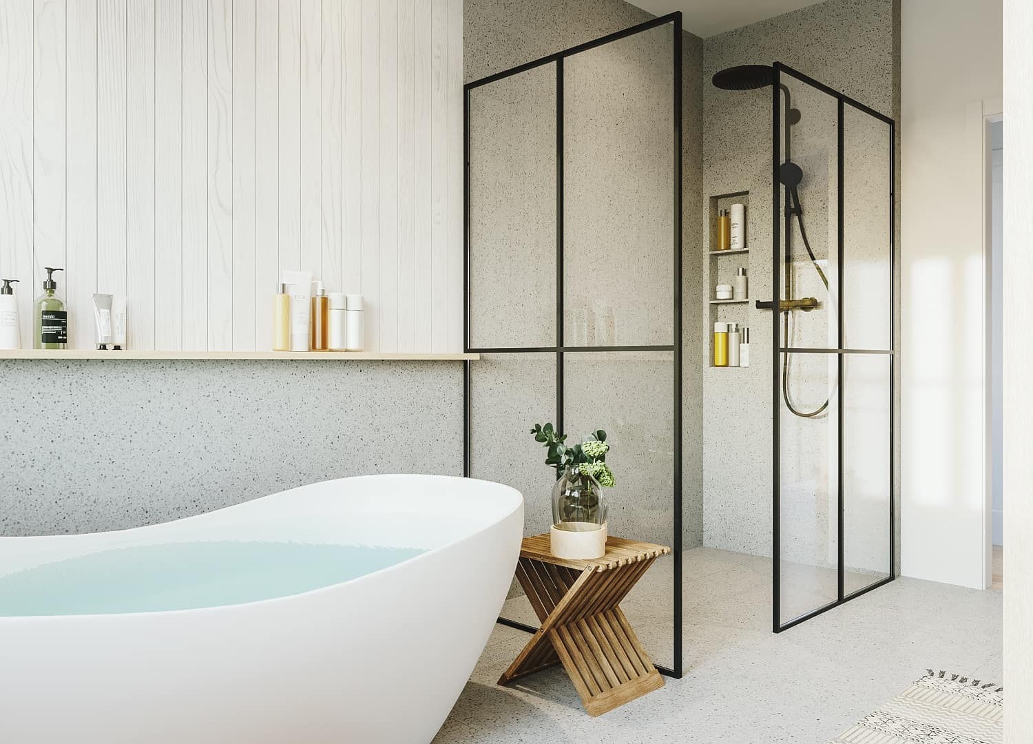 Master Bathroom: Tub of this 3-Bedroom,2219 Sq Ft Plan -126-2011