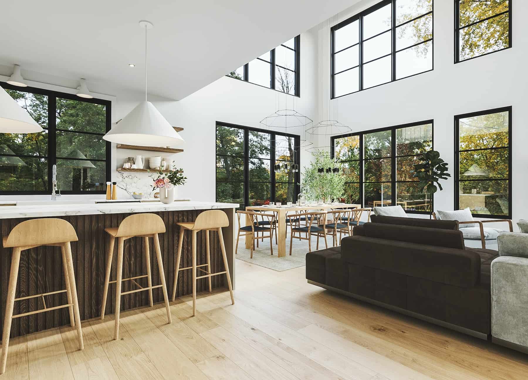 Kitchen: Breakfast Bar of this 3-Bedroom,2219 Sq Ft Plan -126-2011