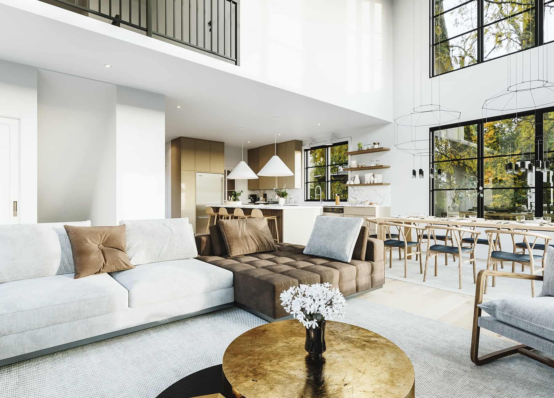 Living Room of this 3-Bedroom,2219 Sq Ft Plan -126-2011