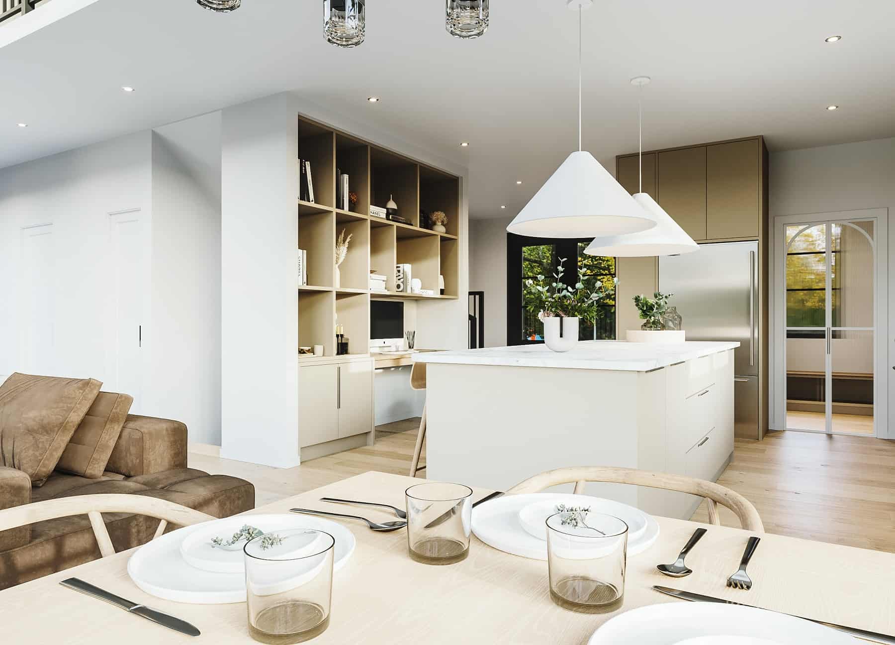 Living Room of this 3-Bedroom,2219 Sq Ft Plan -126-2011