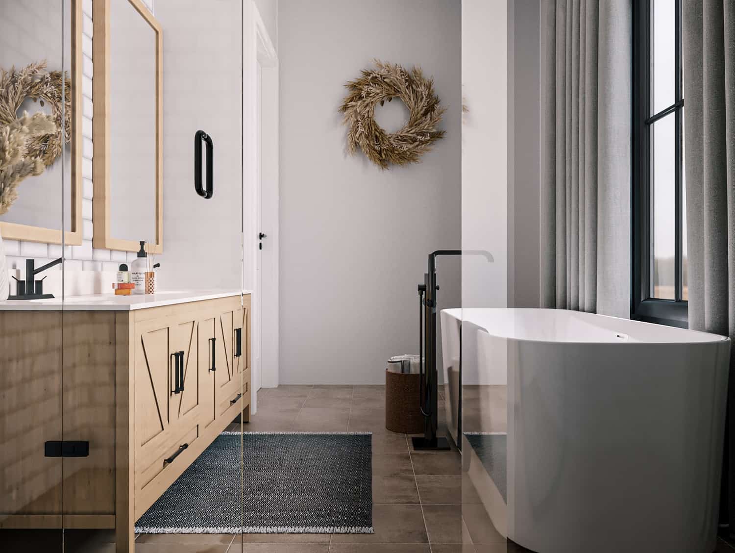 Master Bathroom: Tub of this 4-Bedroom,3170 Sq Ft Plan -126-2012