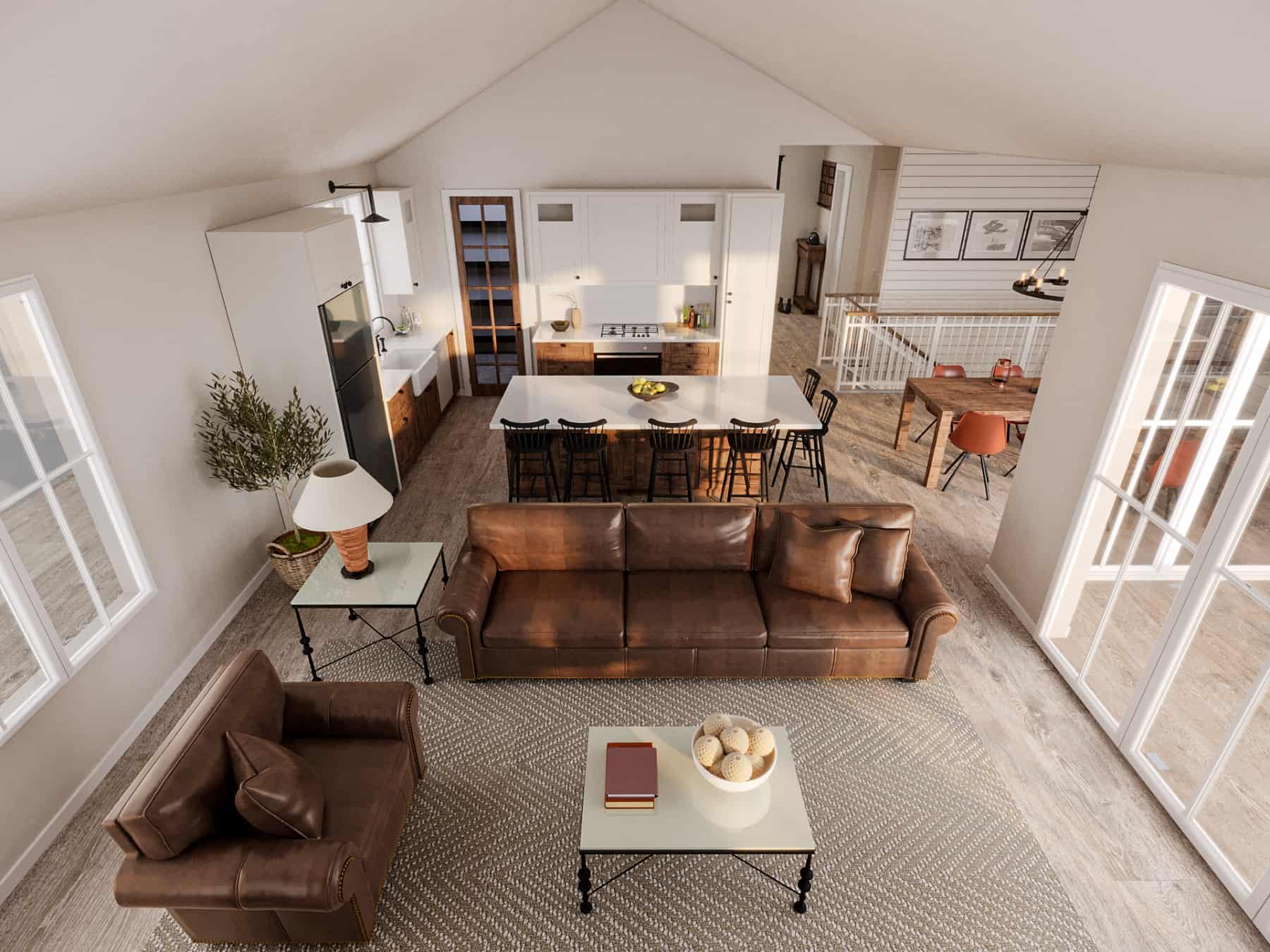 Living Room of this 4-Bedroom,3170 Sq Ft Plan -126-2012