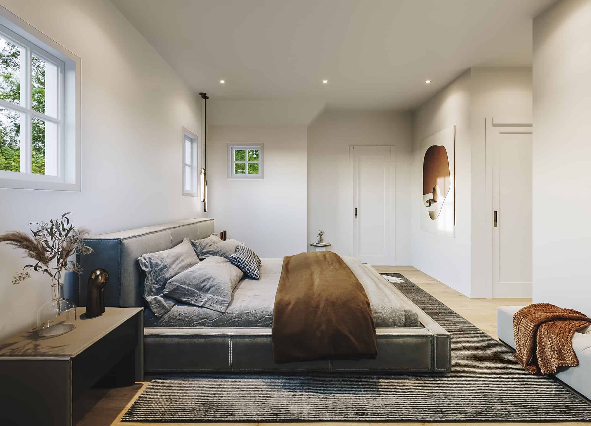 Master Bedroom of this 3-Bedroom,2294 Sq Ft Plan -126-2018