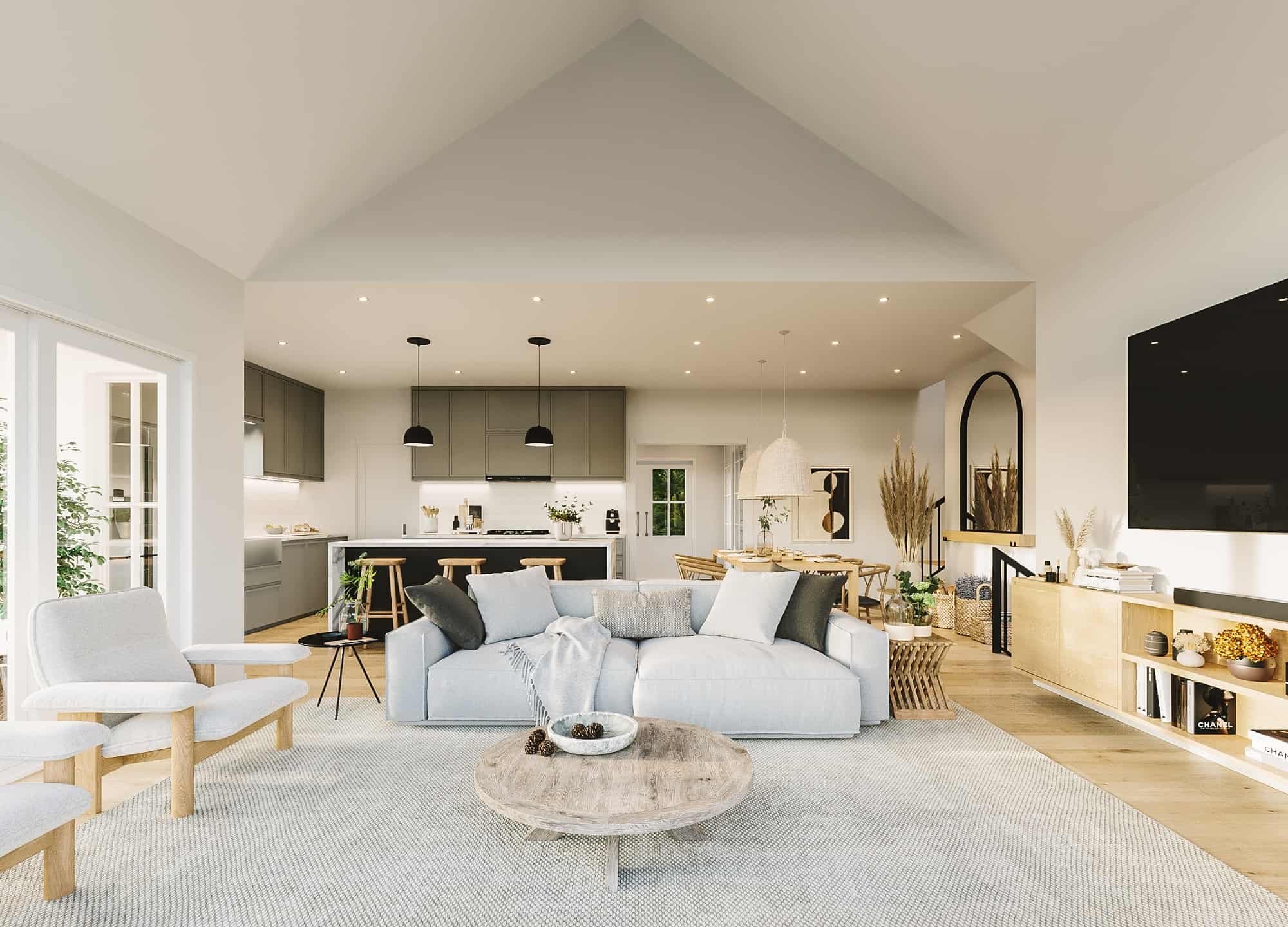 Living Room of this 3-Bedroom,2294 Sq Ft Plan -126-2018