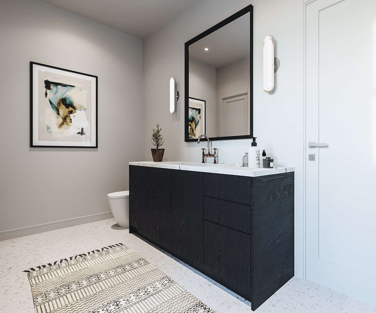 Master Bathroom of this 3-Bedroom,1583 Sq Ft Plan -126-2019