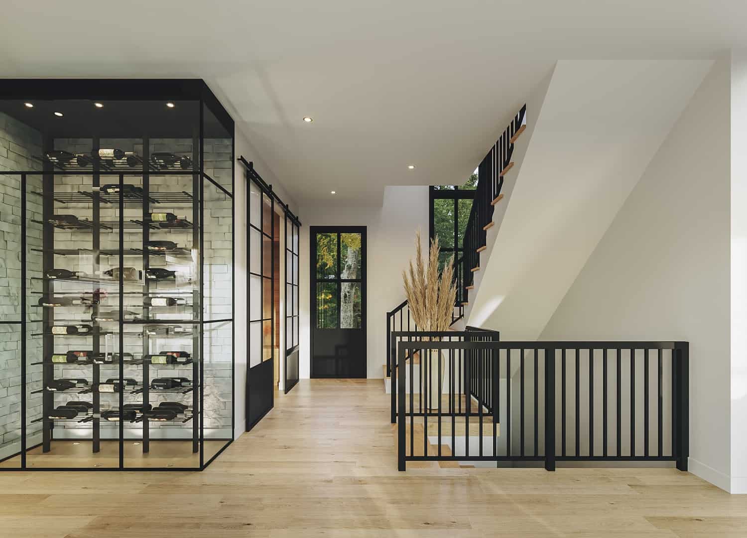 Wine Cellar of this 3-Bedroom,1583 Sq Ft Plan -126-2019