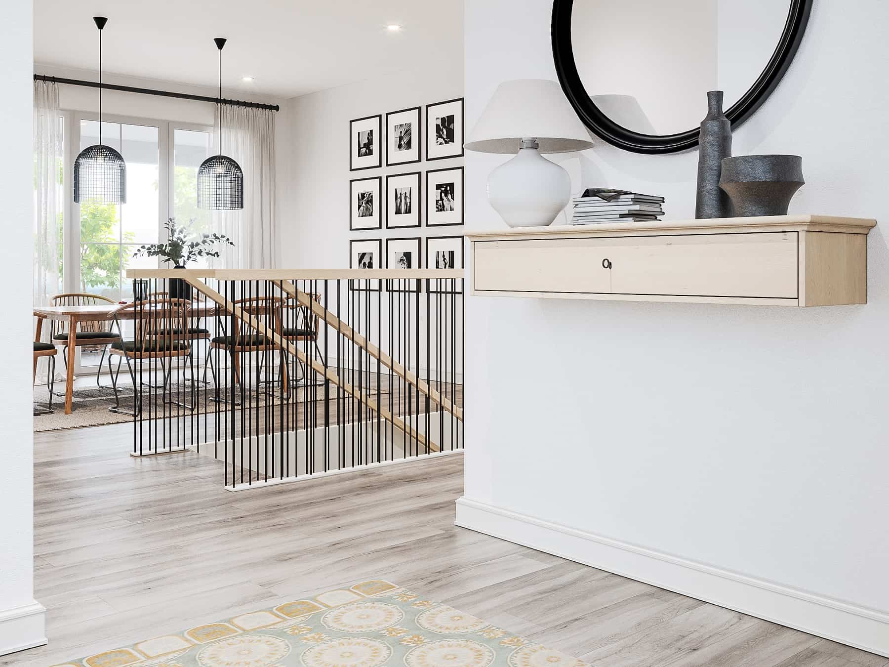 Entry Hall of this 2-Bedroom,1555 Sq Ft Plan -126-2025