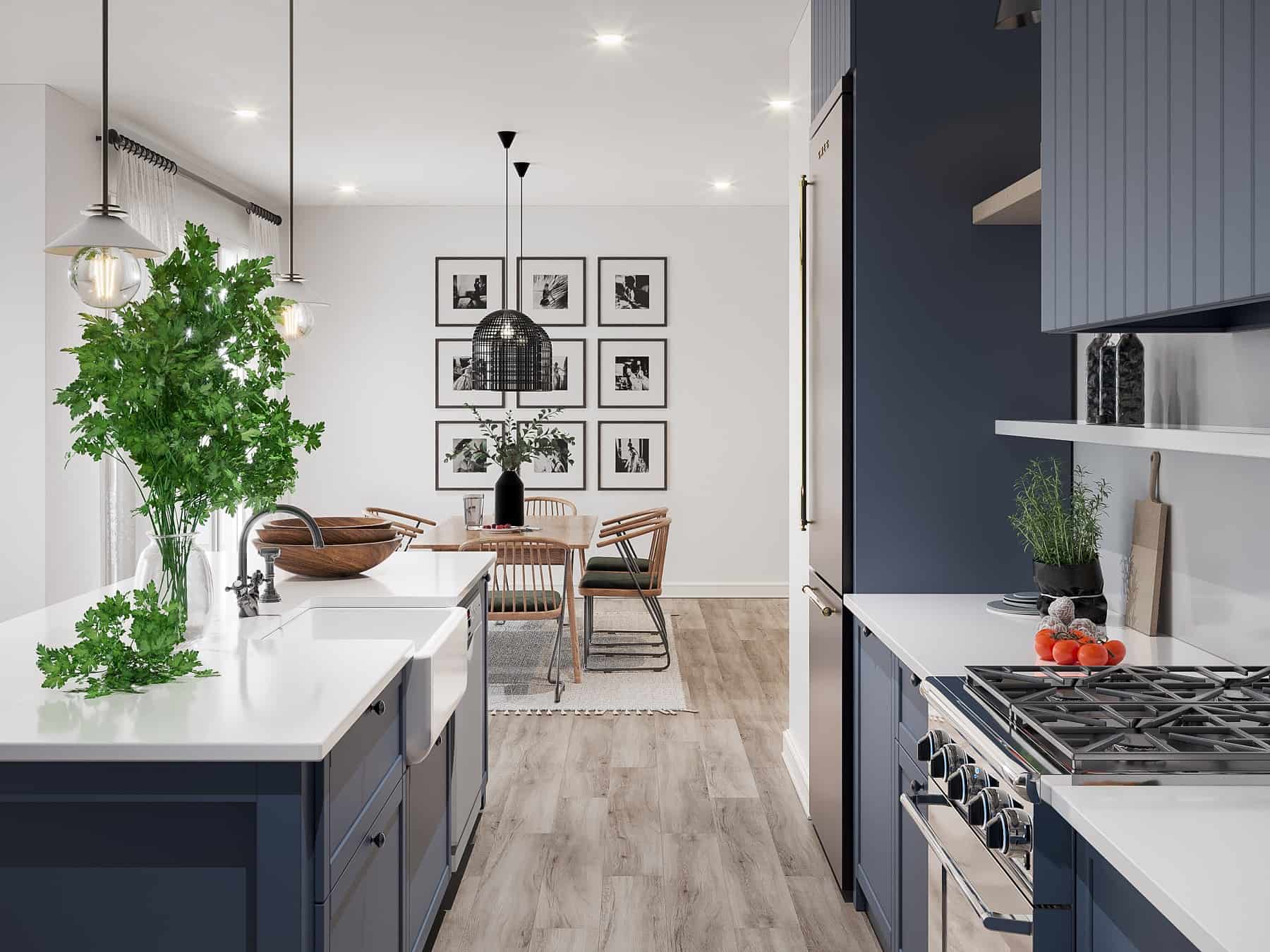 Kitchen of this 2-Bedroom,1555 Sq Ft Plan -126-2025