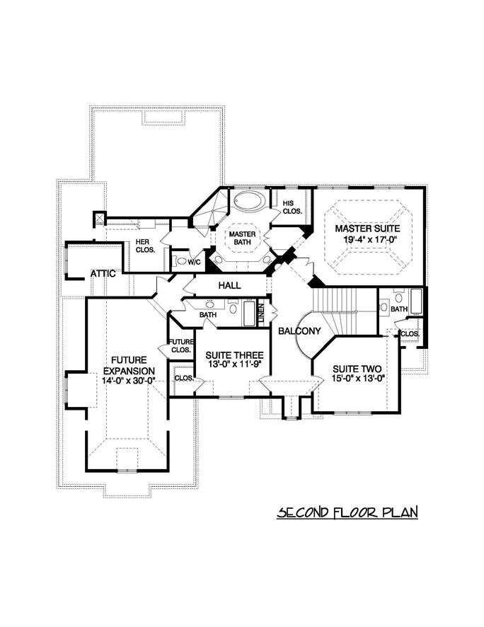 Contemporary Home Plan 4 Bedrms 4 5 Baths 3734 Sq Ft 127 1018