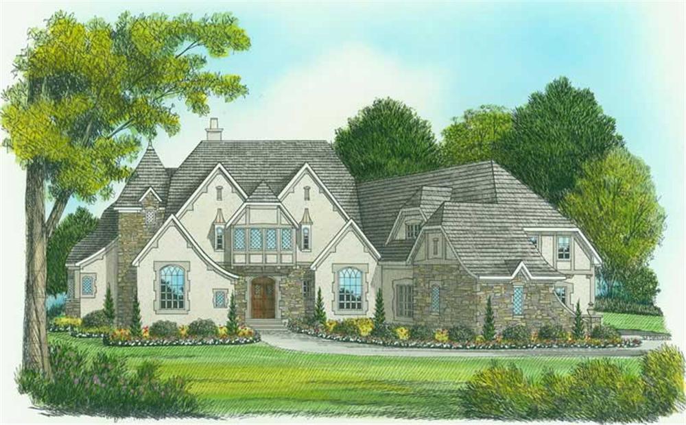 Main image for country home plan # 18792