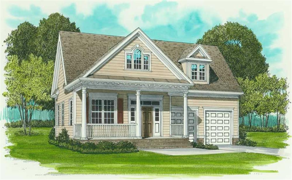 Main image for house plan # 17273
