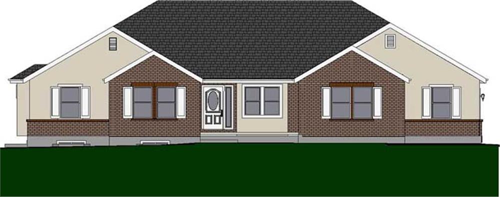 Small House Plans home (ThePlanCollection: Plan #129-1003)