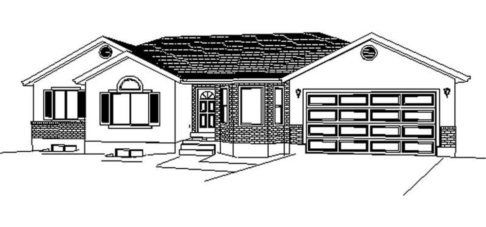 Main image for house plan # 6541