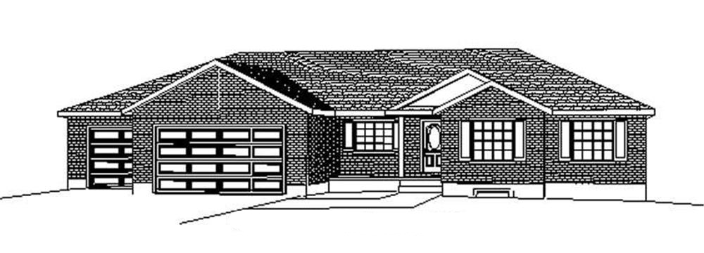 Main image for house plan # 8249