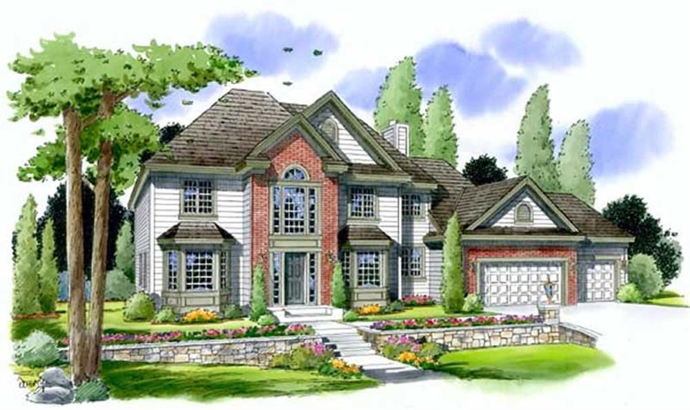 Main image for house plan # 20028