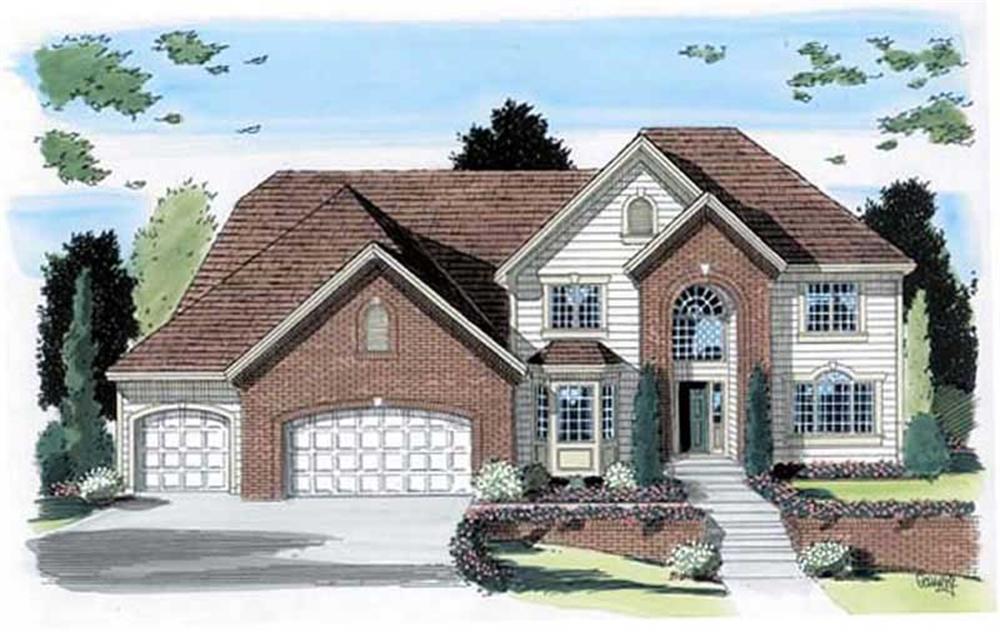 Main image for house plan # 20027