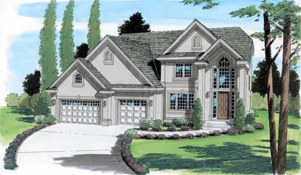 Main image for house plan # 20006