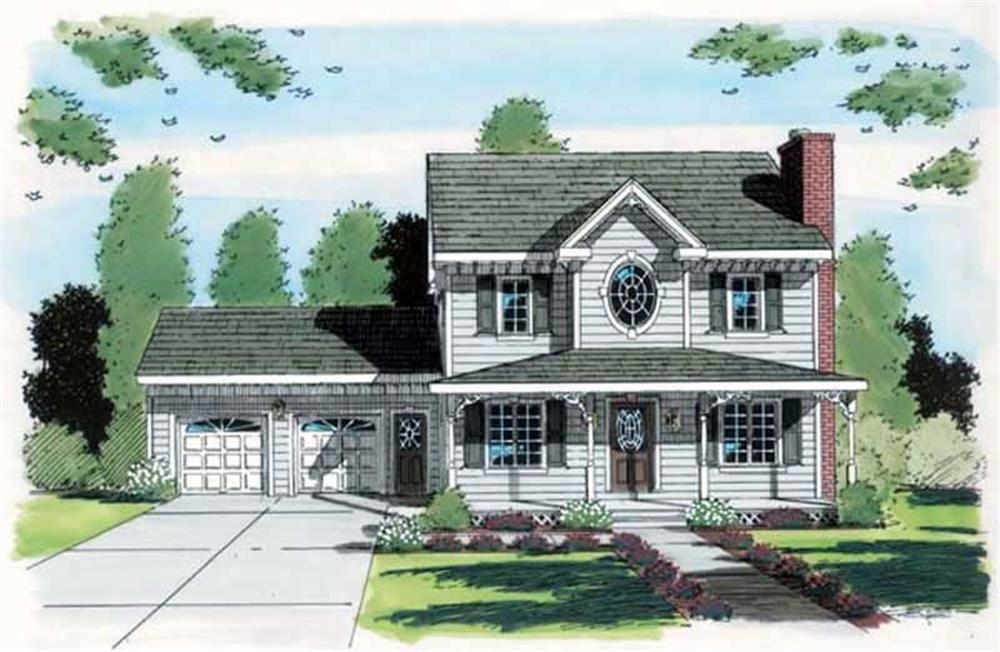 Main image for house plan # 20067