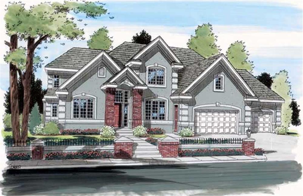 Main image for house plan # 20034